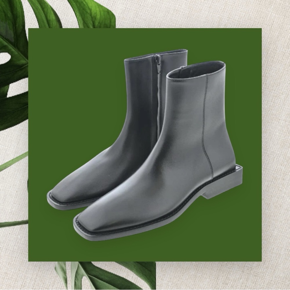 Balenciaga Black Ankle Boots